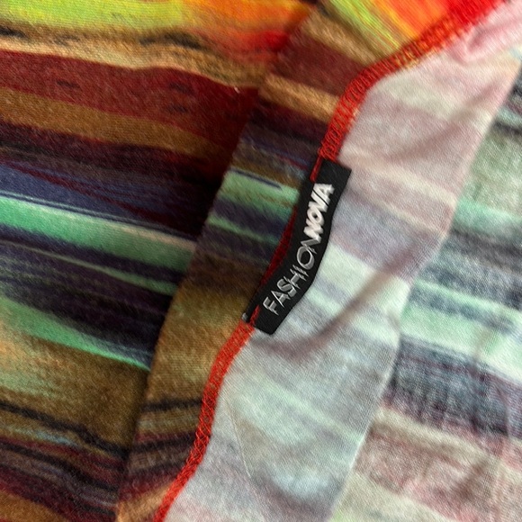 Fashion nova Colorful sundress - Picture 4 of 4